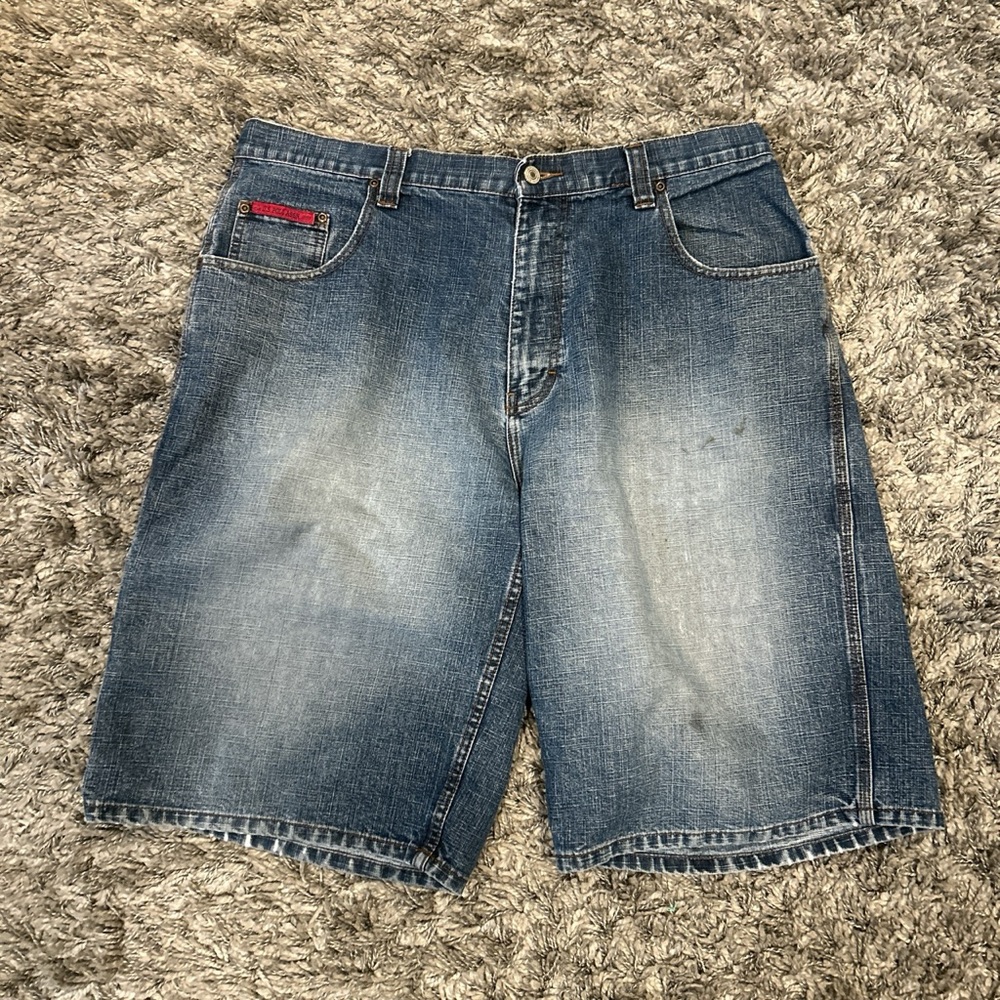 us polo carpenter jorts whitewashed